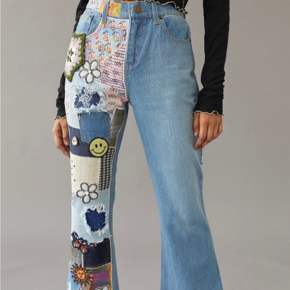 Highrise Bohemian Jeans - Picture 5 of 7
